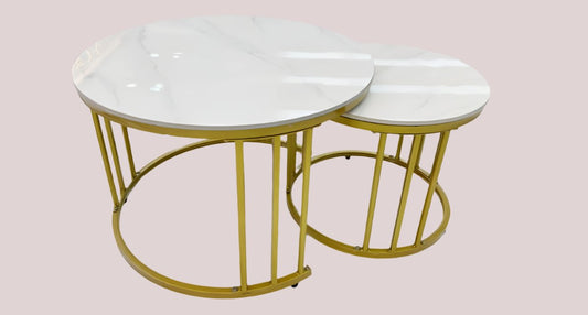 Table basse marbre 2 Pièces