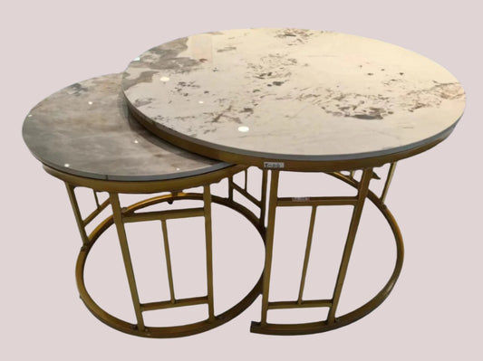 Table basse marbre 2 Pièces