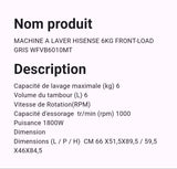 Machine A Laver Roch 6 Kg