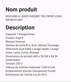 Machine A Laver Hisense 7 Kg
