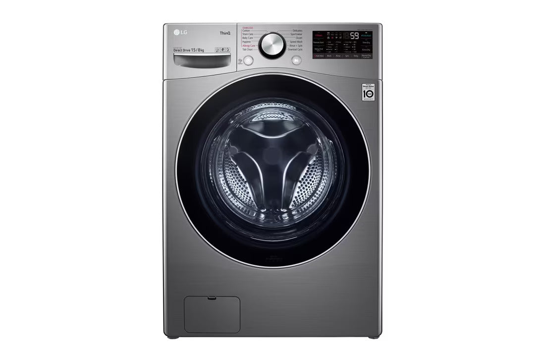 Machine A Laver LG 15 kg Gris / 8 Kg Séchage