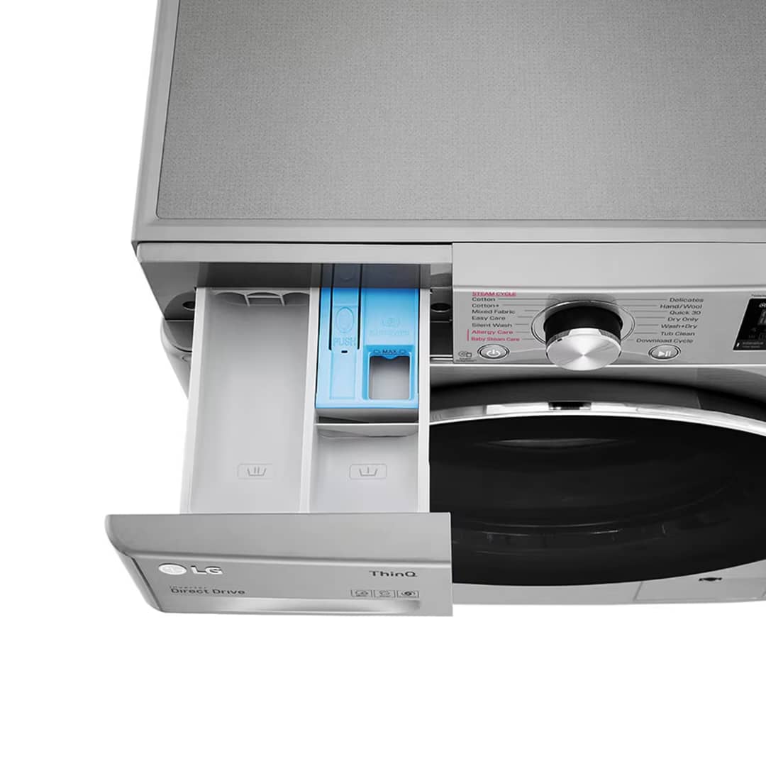 Machine A Laver LG 9 Kg / Séchage 6 Kg Gris