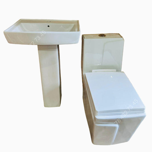 Chaise anglaise + Lavabo