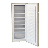 CONGELATEUR ROCH VERTICAL 8TIROIRS PLAQUE ALUMINIUM GRIS RUF395