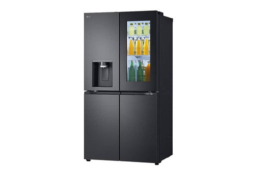 REFRIGERATEUR LG SIDE BY SIDE KNOCK KNOCK 4PORTES NOIR GC-X24FFCAB