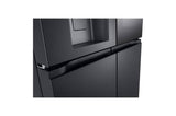 REFRIGERATEUR LG SIDE BY SIDE KNOCK KNOCK 4PORTES NOIR GC-X24FFCAB
