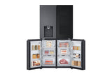 REFRIGERATEUR LG SIDE BY SIDE KNOCK KNOCK 4PORTES NOIR GC-X24FFCAB