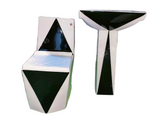 Chaise anglaise + Lavabo