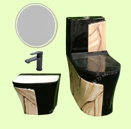 Ensemble Lavabo + Chaise Anglaise