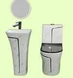 Ensemble Lavabo + Chaise Anglaise