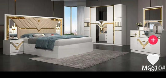 CHAMBRE A COUCHER 6BATTANTS 4PIECES