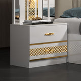 CHAMBRE A COUCHER 6BATTANTS 5PIECES BLANC MC611