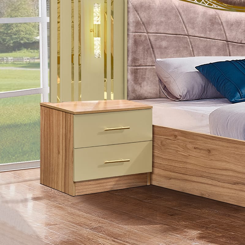 CHAMBRE A COUCHER 6BATTANTS 5PIECES BEIGE MC616