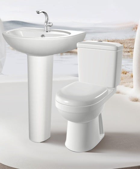 Chaise anglaise + Lavabo
