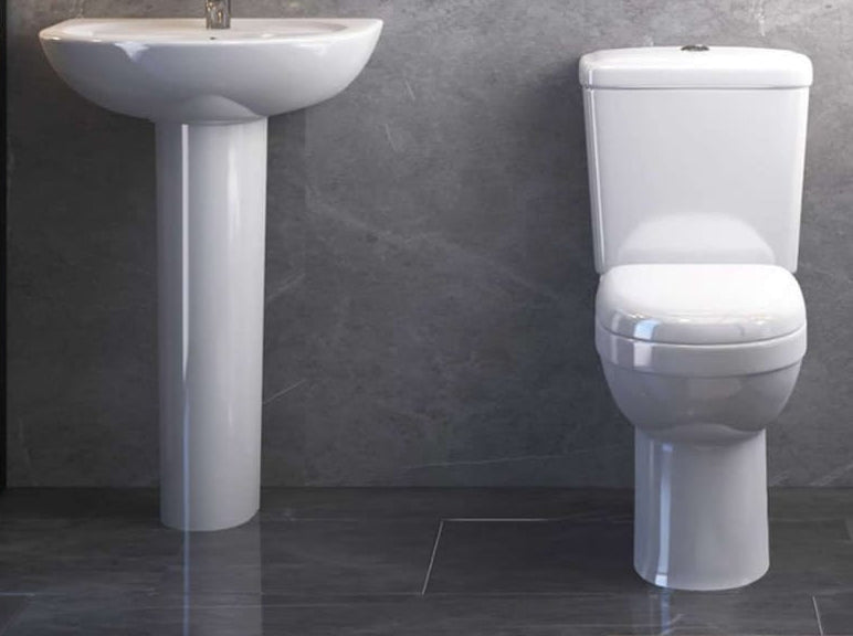 Chaise anglaise + Lavabo
