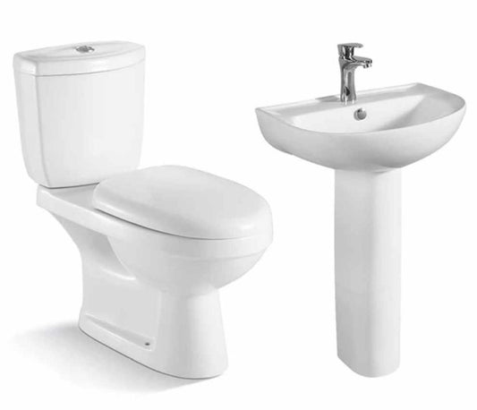 Ensemble Lavabo + Chaise Anglaise