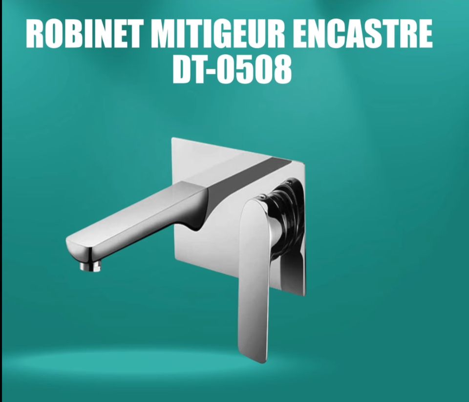 Robinet Mitigeur Encastré - Noir