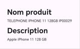 TELEPHONE IPHONE 11 128GB IP00029