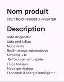 SPLIT ROCH 9000BTU INVERTER