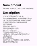 Machine à laver LG 15KG FOL9DYP2S