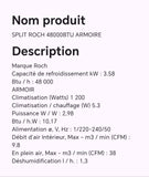 SPLIT ROCH 48000BTU ARMOIRE