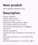 SPLIT ENDURO 24000BTU R410