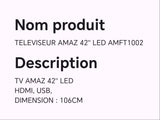 TELEVISEUR AMAZ 42" LED AMFT1002