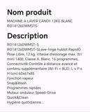 MACHINE A LAVER CANDY 12KG BLANC RO14126DWMSTS