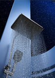 Colonne de douche avec Pommeau numérique à affichage LED Ensemble de douche 4 jets