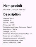 Chauffe Eau Roch 30 Litres