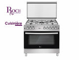 Cuisinière Roch 5 Feux 90 x 60 Inox