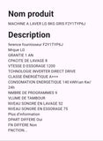 Machine A Laver 8 Kg Gris