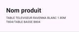 Meuble TV Avec Table Basse