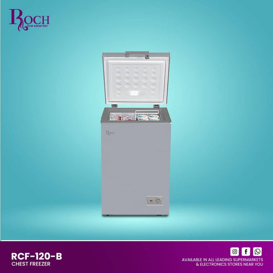 CONGELATEUR ROCH HORIZONTAL 120LITRES GRIS RCF120B