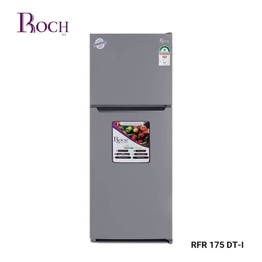 REFRIGERATEUR ROCH 2PORTES 175LITRES GRIS RFR175DTL