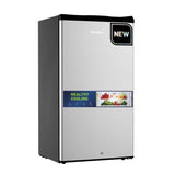 REFRIGERATEUR DESKA BAR 2PORTES NOIR GRIS TM110DK