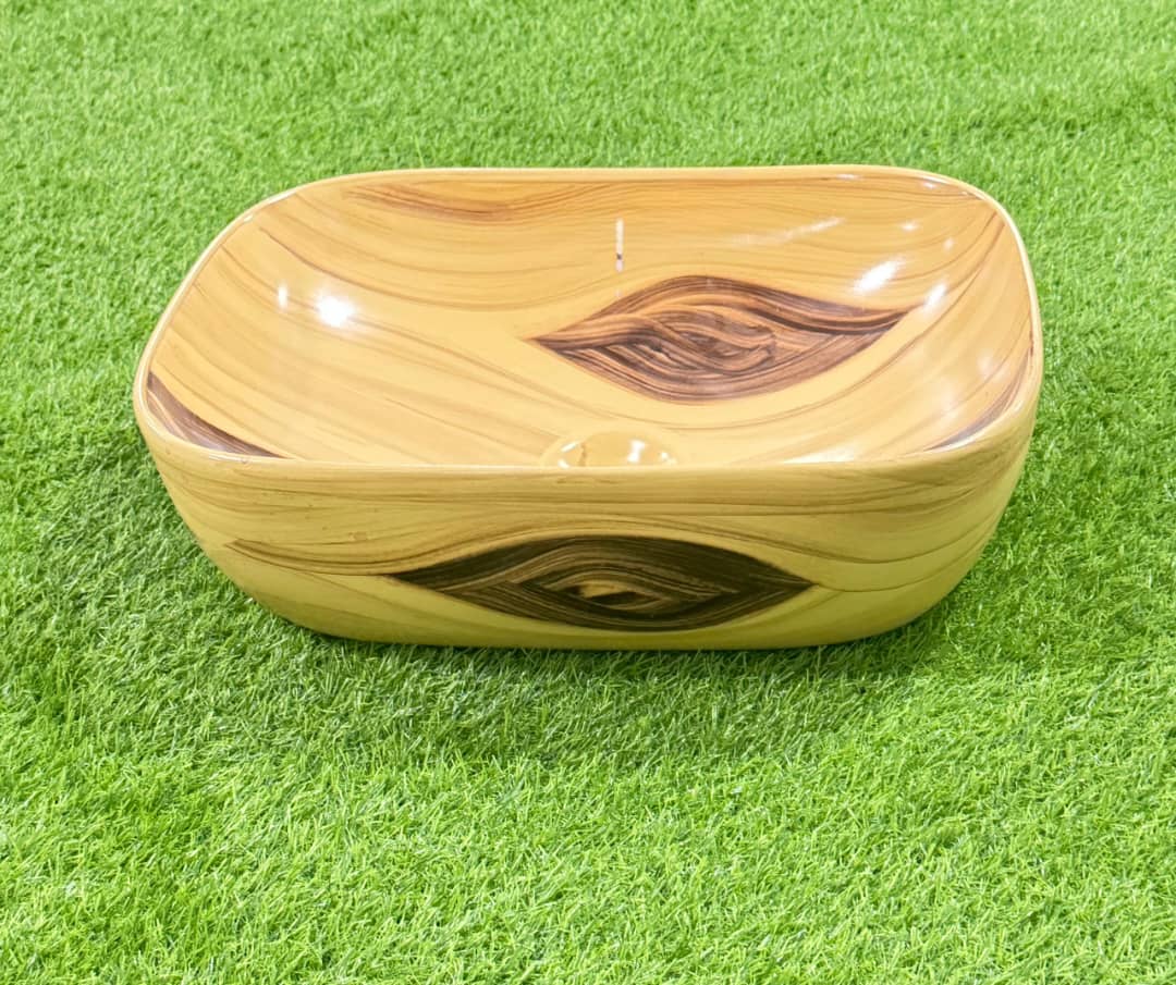 Lavabo en céramique type rond ou carré: Pour Salles de bain compactes ou spacieuses