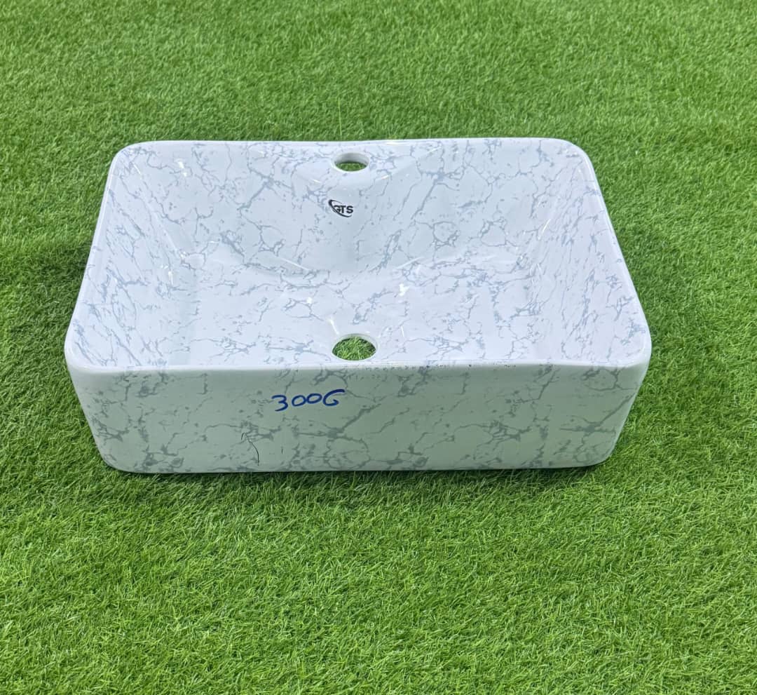 Lavabo en céramique type rond ou carré: Pour Salles de bain compactes ou spacieuses