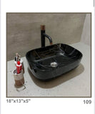 Lavabo en céramique type rond ou carré: Pour Salles de bain compactes ou spacieuses