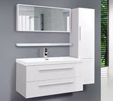 Meuble Salle de bain avec Armoire murale Lavavo de 1 mètre