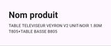 Meuble TV Avec Table Basse