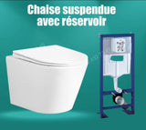 Chaise anglaise Suspendu avec réservoir