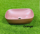 Lavabo en céramique type rond ou carré: Pour Salles de bain compactes ou spacieuses