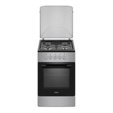 CUISINIERE HAIER 4FEUX 50X50 A GAZ NOIR GRIS 1040EGS1
