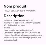 MIXEUR DECAKILA 300ML KMMG008G
