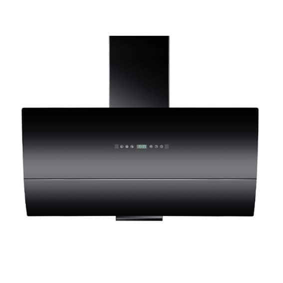 HOTTE DE CUISINE TECHNOLUX SENSOR 90X60 VERRE NOIR TEC90