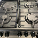CUISINIERE ENDURO 4FEUX 60X60 3F A GAZ 1F ELECTRIQUE + FOUR A GAZ AFS6031G