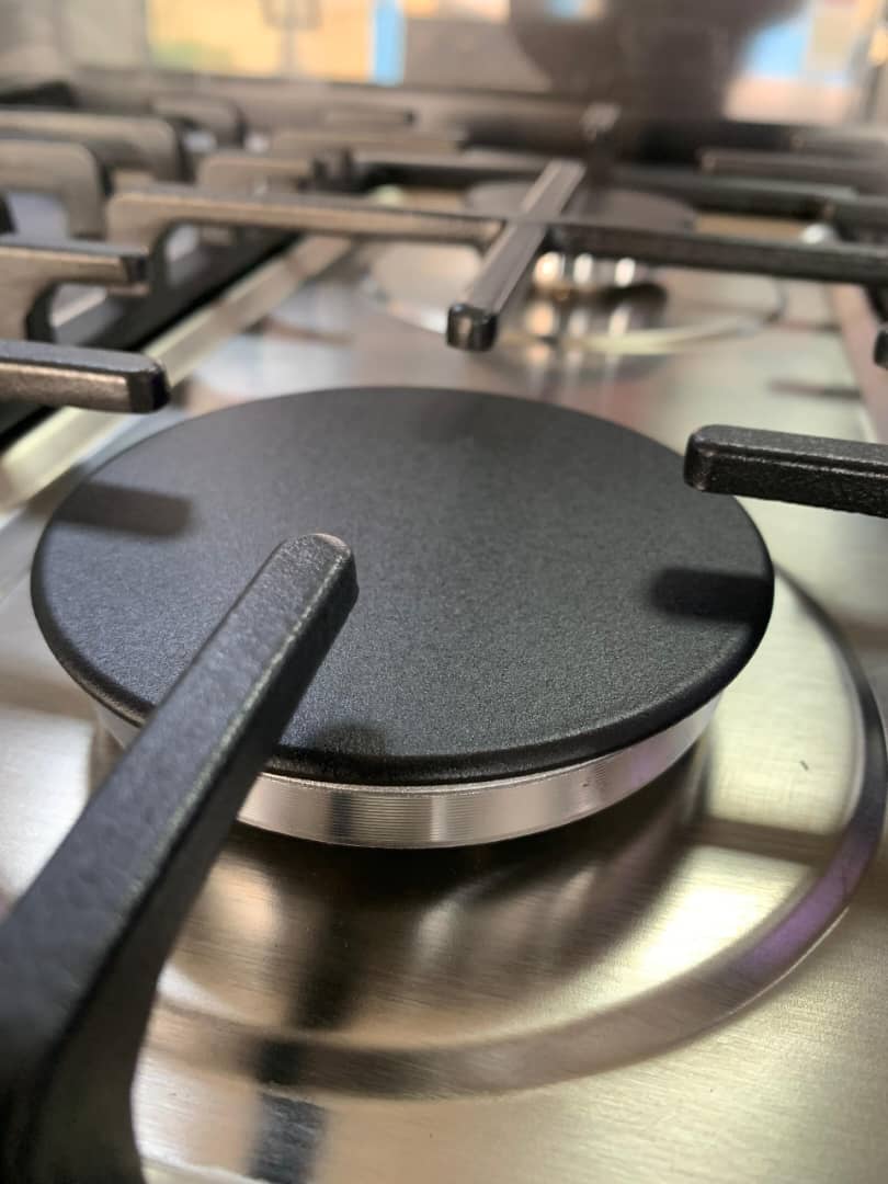 Cuisinière TECHNOLUX 5feux 80X60 à gaz inox TEC80