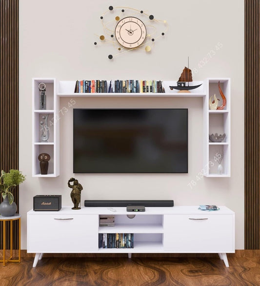 Meuble TV Blanc - 1m80
