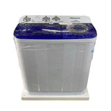 MACHINE A LAVER HISENSE 7KG SEMI AUTOMATIQUE TWINTUB WSQB753W